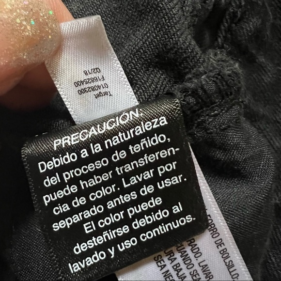 UNIVERSAL THREAD‎ BACK HIGH RISE KICK BOOT CROP JEANS SIZE 6/28R - Picture 10 of 15